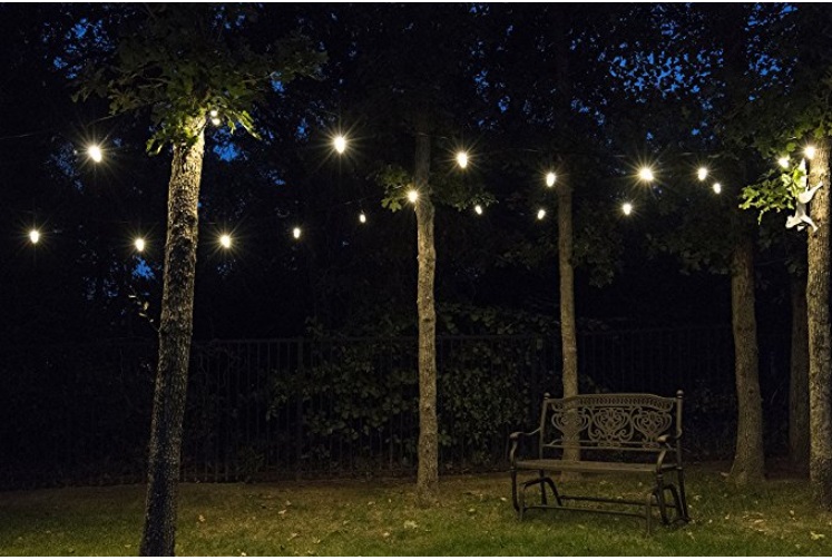 Outdoor string lights